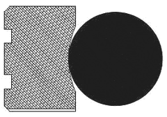 Kastaş K752 Dönme Hareketi Keçesi – 100X89X4,2 · PTFE / NBR